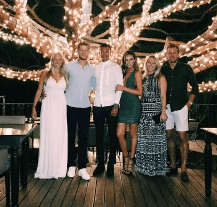 Ruby Mae With Her Ex Boyfriend Dele Alli And Tottenham Players And Their Dates